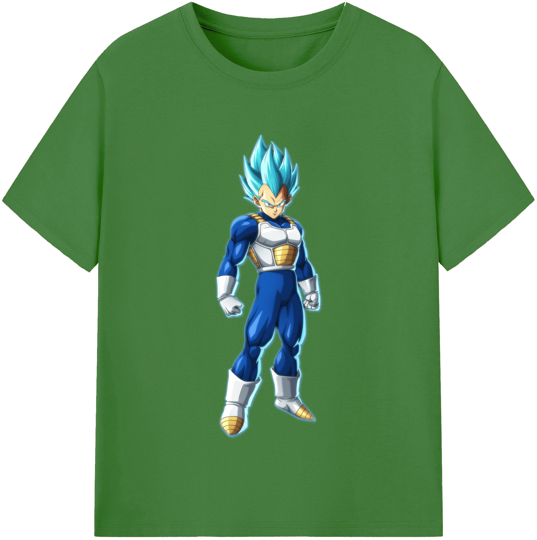 （画像用） ドラゴンボール ベジータ四世（Bejīta Yonsei）DRAGON BALL Vegeta IV レディースカジュアルプリントTシャツ（綿100％）